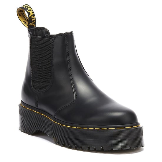 Winkel Voor 2976 Quad Smooth Polished Zwarte Laarzen Voor Dames - Image 1