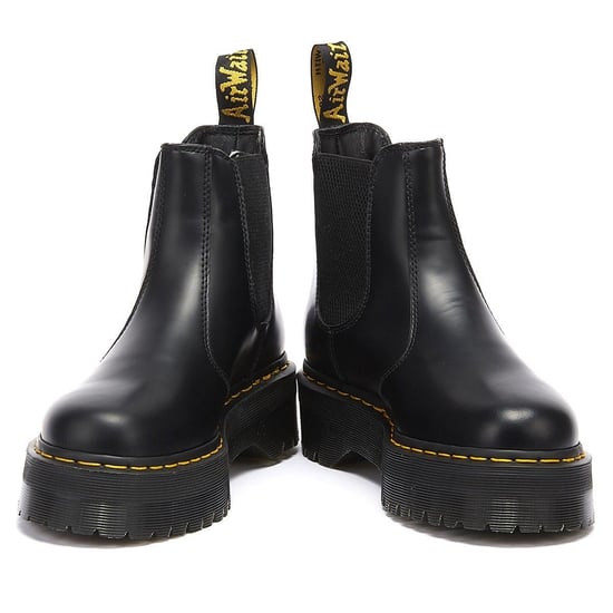 Winkel Voor 2976 Quad Smooth Polished Zwarte Laarzen Voor Dames - Image 4