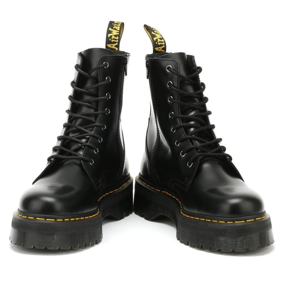 Shop Voor Dr. Martens Jadon Smooth Dames Zwarte Platformlaarzen - Image 6