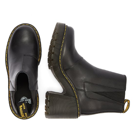 Winkel Voor Dr. Martens Spence Sendal Leren Zwarte Laarzen Voor Dames - Image 6
