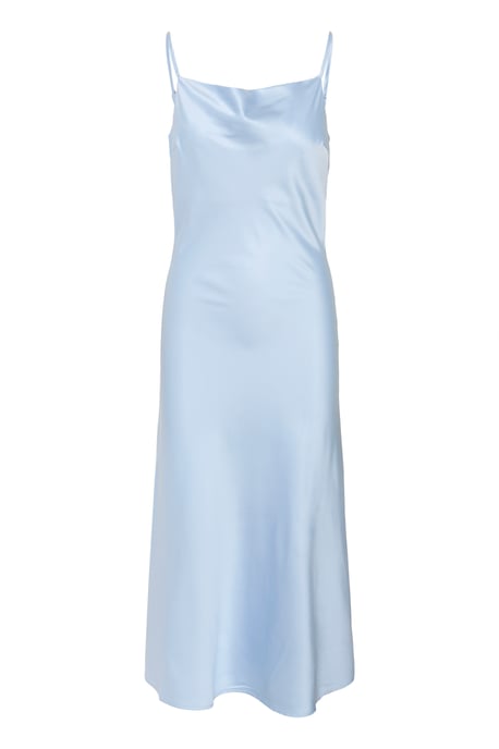 Dress Fitted Chambray Blue - Image 4
