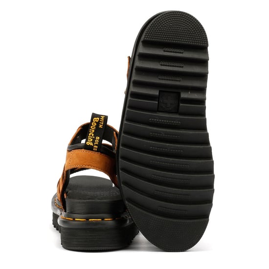 Dr. Martens Blaire Tumbled Nubuck Women's Desert Brown Sandals - Image 4