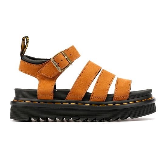 Dr. Martens Blaire Tumbled Nubuck Women's Desert Brown Sandals - Image 5