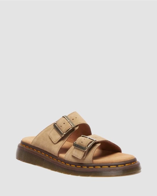 Dr. Martens Josef Suede Brown Sandaler - Image 2