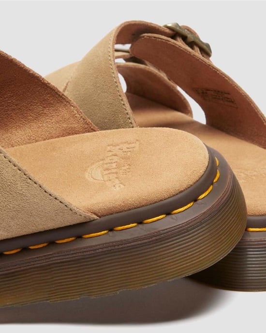 Dr. Martens Josef Suede Brown Sandaler - Image 5