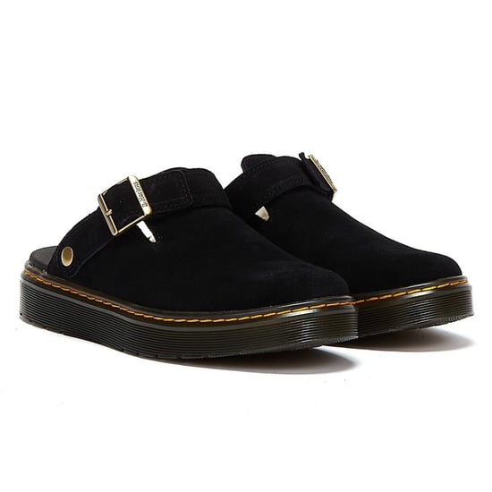 Butik För Carlson Eh Mockaimitation Med Svart Fuskpäls Sandaler - Image 2