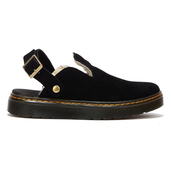 Butik För Carlson Eh Mockaimitation Med Svart Fuskpäls Sandaler - Image 5
