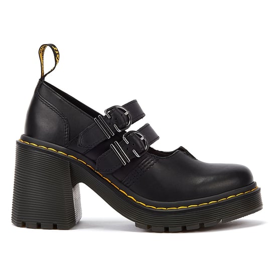 Winkel Voor Dr. Martens Eviee Sendal Leren Dames Zwarte Hakken - Image 4