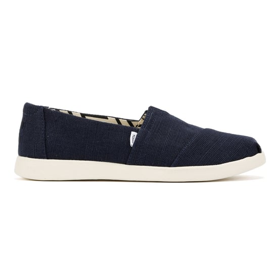 TOMS Alpargata Plus Heritage Canvas Dames Blauwe Espadrilles - Image 5
