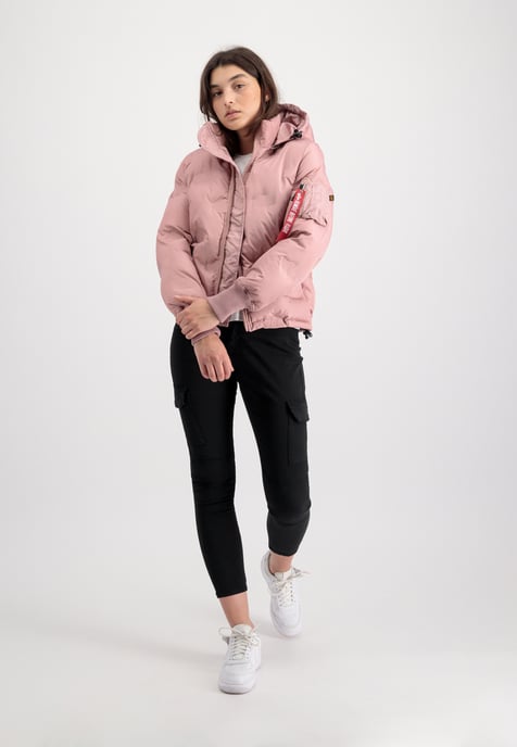 Hooded Logo Puffer Women - Image 2