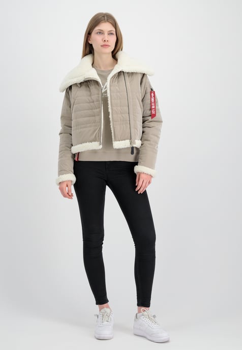 B-3 Puffer Women Winter Jacket - Image 2
