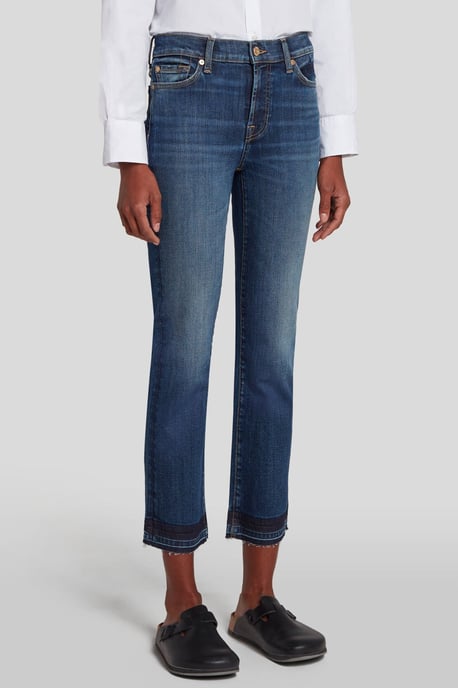 Ladies Jeans The Straight Crop Straight Fit - Image 1
