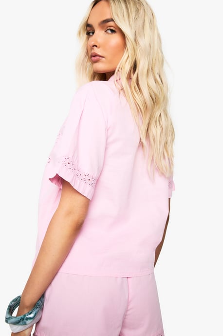 Embroidered Poplin Resort Shirt - Image 2