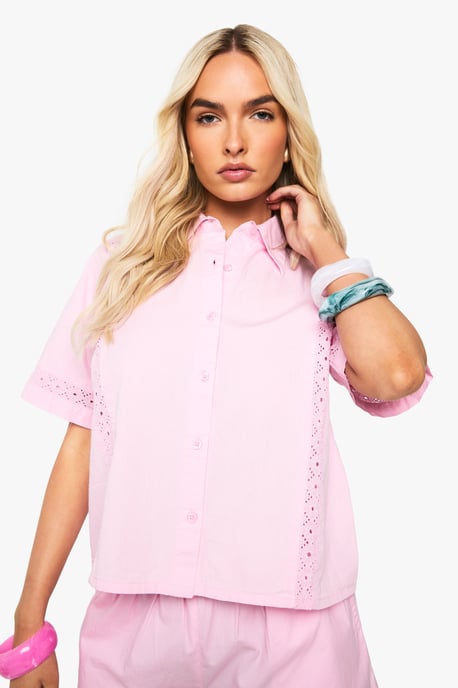 Embroidered Poplin Resort Shirt - Image 4