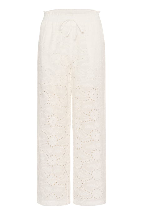 Casual broek Regular fit Ice white - Image 4