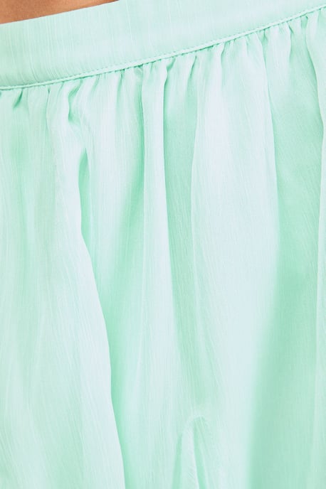 Chiffon Godet Flippy Mini Skirt - Image 5