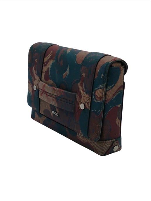 Dior X Peter Doig Brown Shoulder Bag - '10s - Image 3