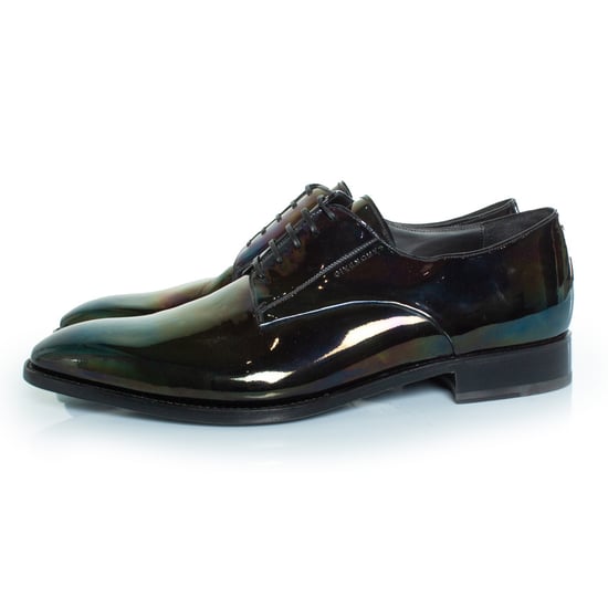 Iridescent leren derby - Image 2