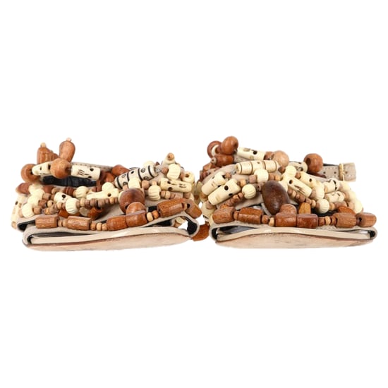 Oscar de la Renta Corinne Embellished Strappy Flat Sandals in Multicolor Leather - Image 2