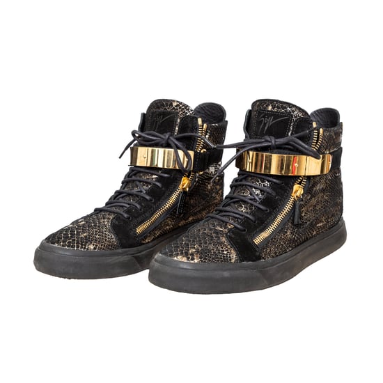 Giuseppe Zanotti Printed Snakeskin Sneakers - '10s - Image 3