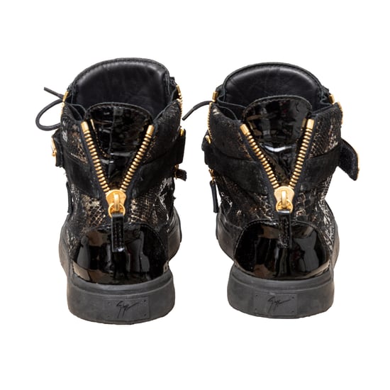 Giuseppe Zanotti Printed Snakeskin Sneakers - '10s - Image 5