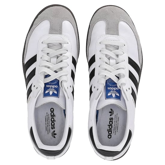 Adidas Samba OG Sneakers in White Leather - Image 5