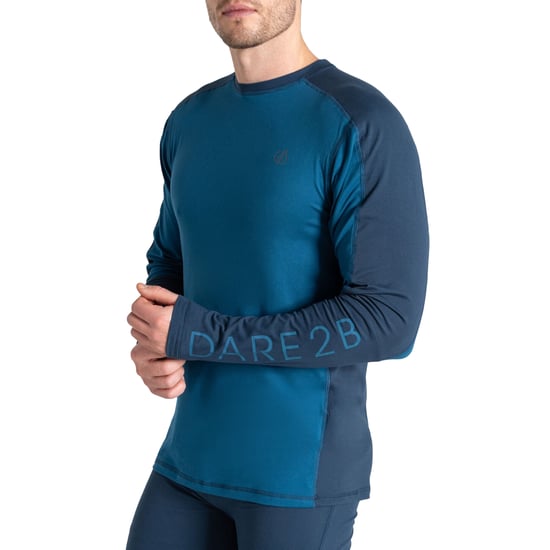 Dare 2B Heren Exchange III vochtafvoerende onderlagen set (Maanlicht Denim) - Image 3