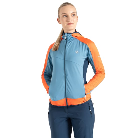 Dare 2B Dames/Dames Traversing Core Stretch Midlayer (Niagarablauw/Satsuma) - Image 4