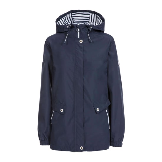 Trespass Womens/Ladies Flourish Waterproof Jacket (Navy) - Image 1