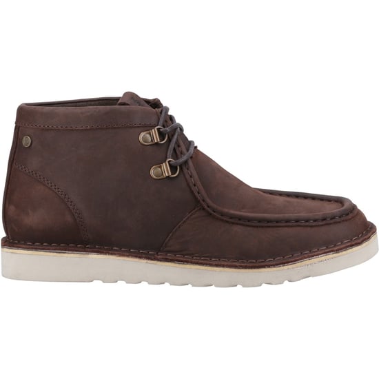 Hush Puppies Oswald Leren Herenschoenen Bruin - Image 5