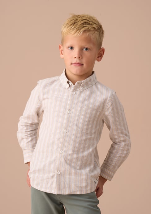Ralph Stone Oxford Stripe Shirt - Image 2