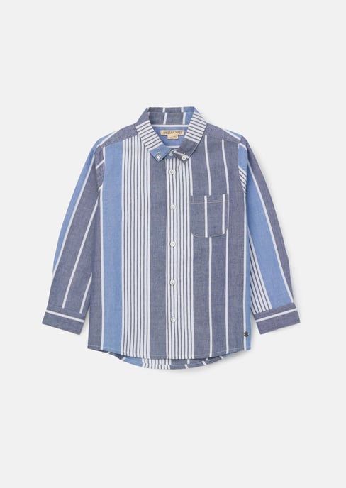 Ralph Blue Oxford Stripe Shirt - Image 1