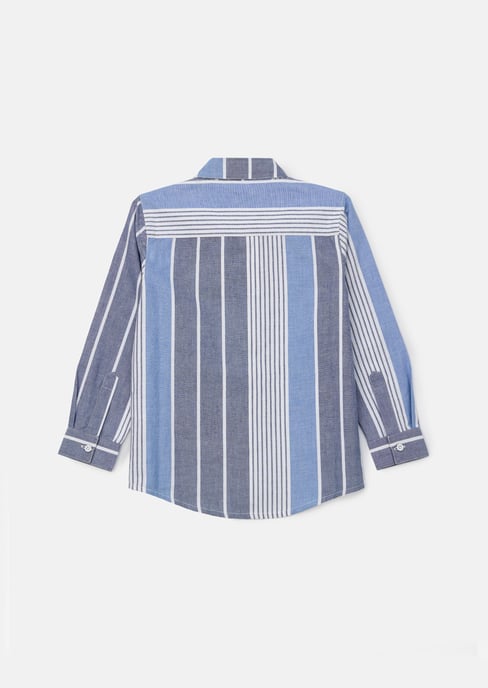 Ralph Blue Oxford Stripe Shirt - Image 3