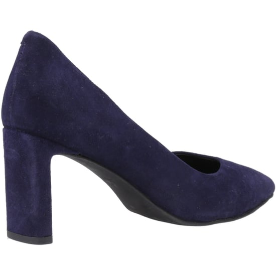Hush Puppies Olivia Suède Dames Sneakers in Marineblauw - Image 2