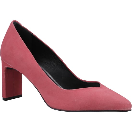 Hush Puppies Olivia Suède Dames Koraal Schoenen - Image 1