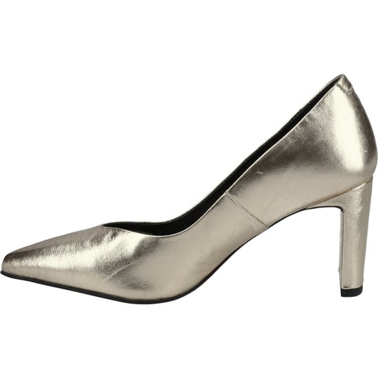 Hush Puppies Olivia Suède Dames Gouden Schoenen - Image 4