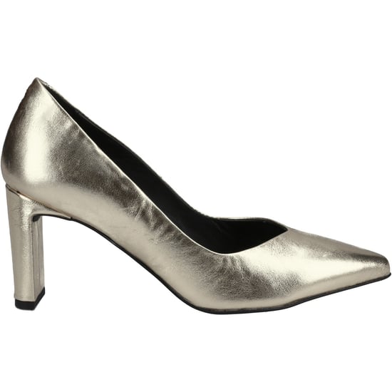 Hush Puppies Olivia Suède Dames Gouden Schoenen - Image 5
