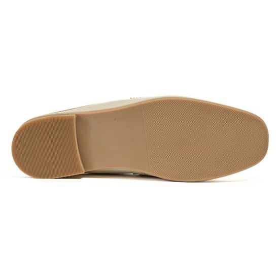 Pod Mila Leren Dames Taupe Mules - Image 3