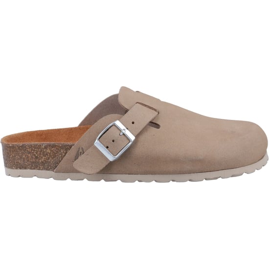 Hush Puppies Bailey Suède Dames Taupe Muilen - Image 4