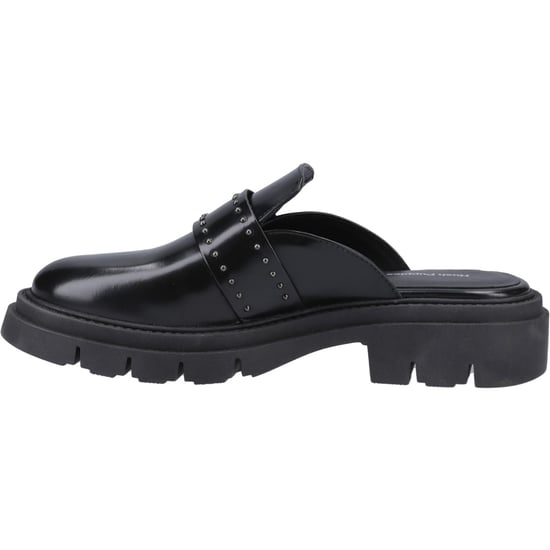 Hush Puppies Nicole Studded Leren Dames Zwarte Muilezels - Image 4