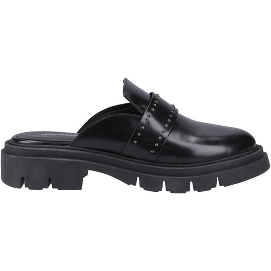 Hush Puppies Nicole Studded Leren Dames Zwarte Muilezels - Image 5