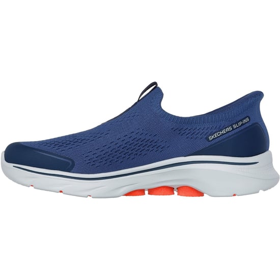 Skechers GO WALK 7 Easy On Evolution Textiel Heren Navy Sneakers - Image 4