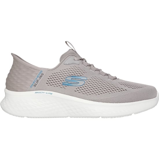 Skechers Skech-Lite Pro Primebase Textil Herr Taupe/Bruna Träningsskor - Image 5