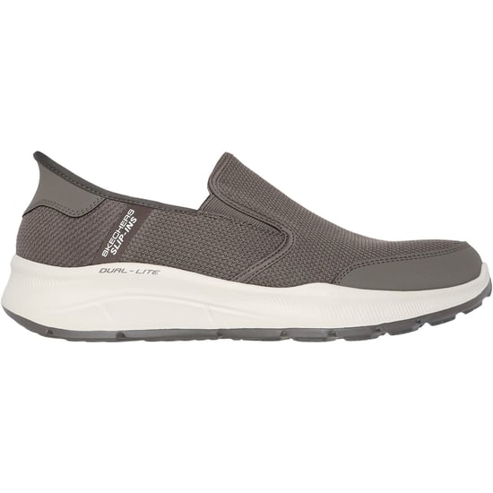 Skechers Equalizer 5.0 Drayze Polyester Men's Taupe Trainers - Image 5