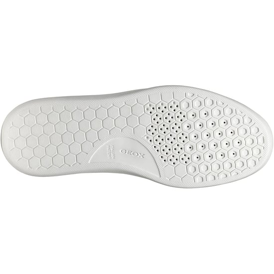 Geox U DEIVEN Leer/Suède Heren Sneakers Sand/Wit - Image 3