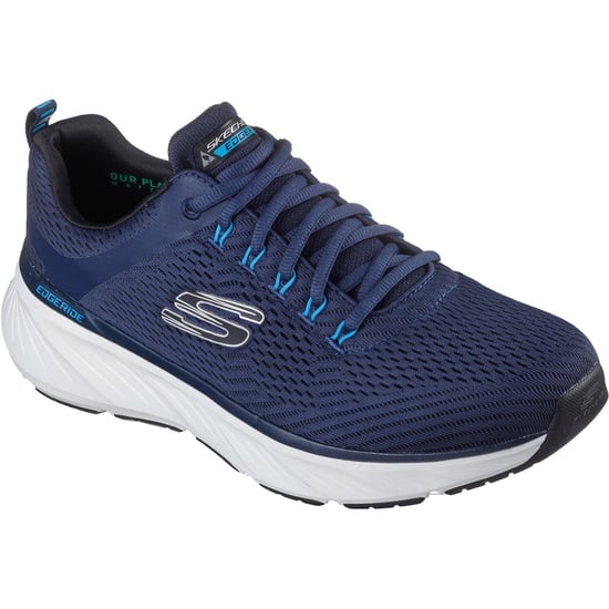 Skechers Relaxed Fit Edgeride Contention Polyester Heren Sneakers Navy/Blauw - Image 1