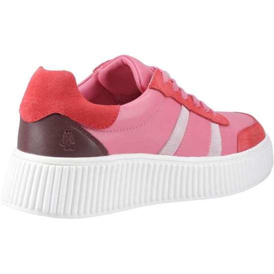 Hush Puppies Holly Suede Women's Fuchsia Trainers - Image 2