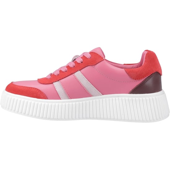 Hush Puppies Holly Suede Women's Fuchsia Trainers - Image 4