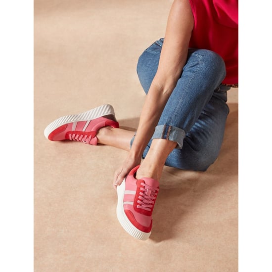 Hush Puppies Holly Suede Women's Fuchsia Trainers - Image 6