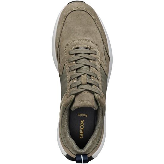 Geox U VOLPIANO Leren Heren Sneakers Sage - Image 4